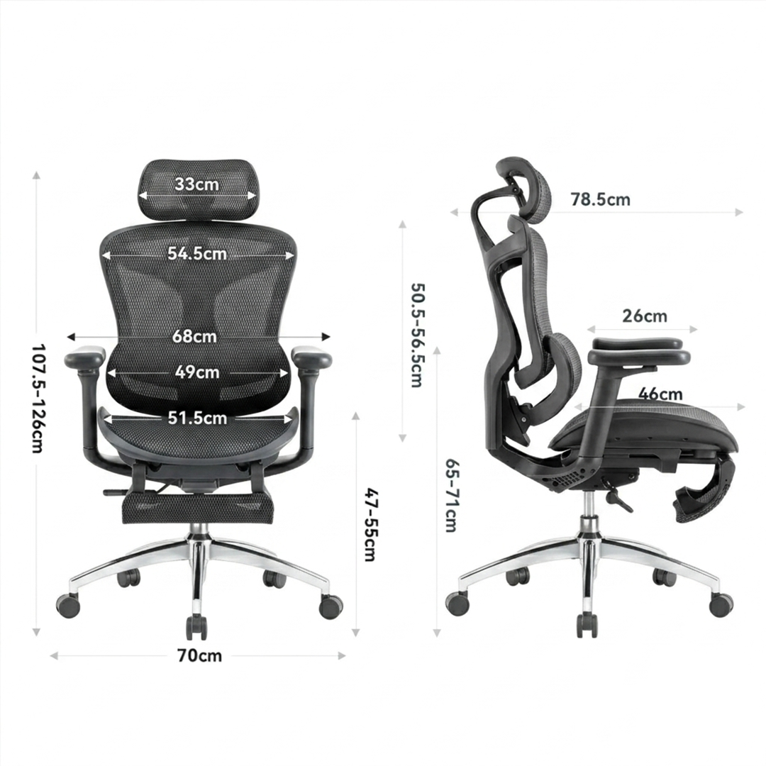 PRACTS Zeno | Ergonomischer Bürostuhl