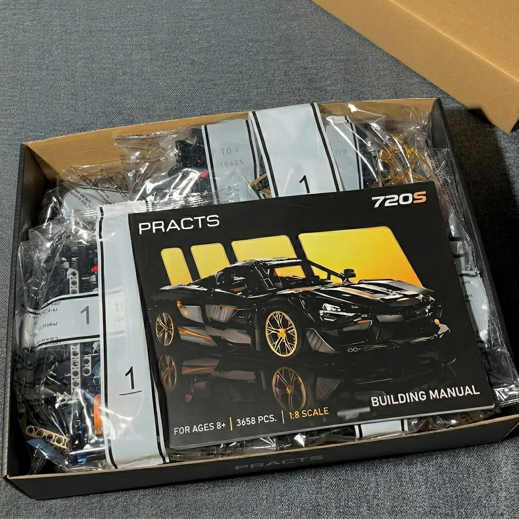 PRACTS Velocity 720S RC-Supercar | 3658 Teile-DE