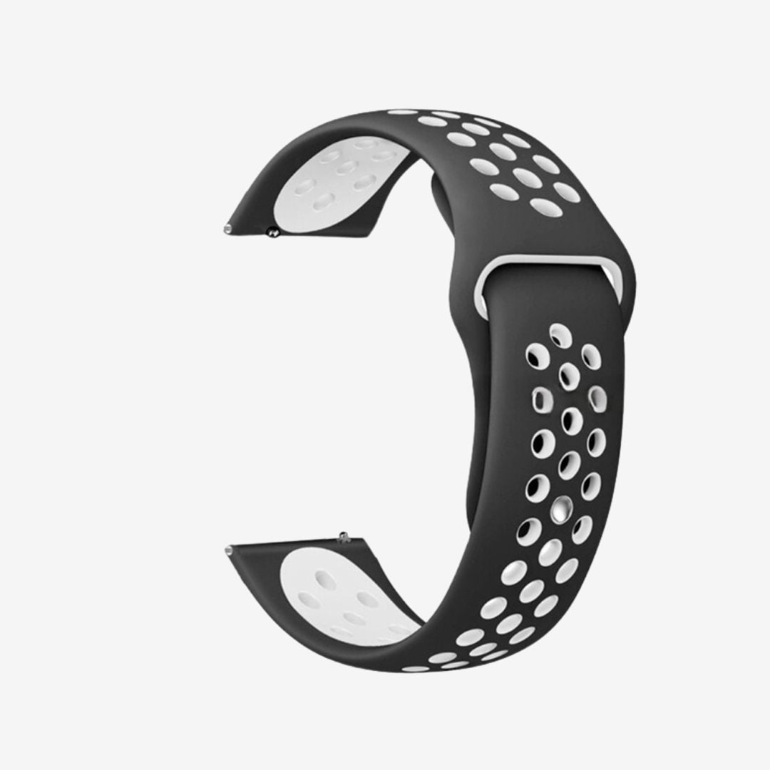 Zweifarbiges Silikon Armband