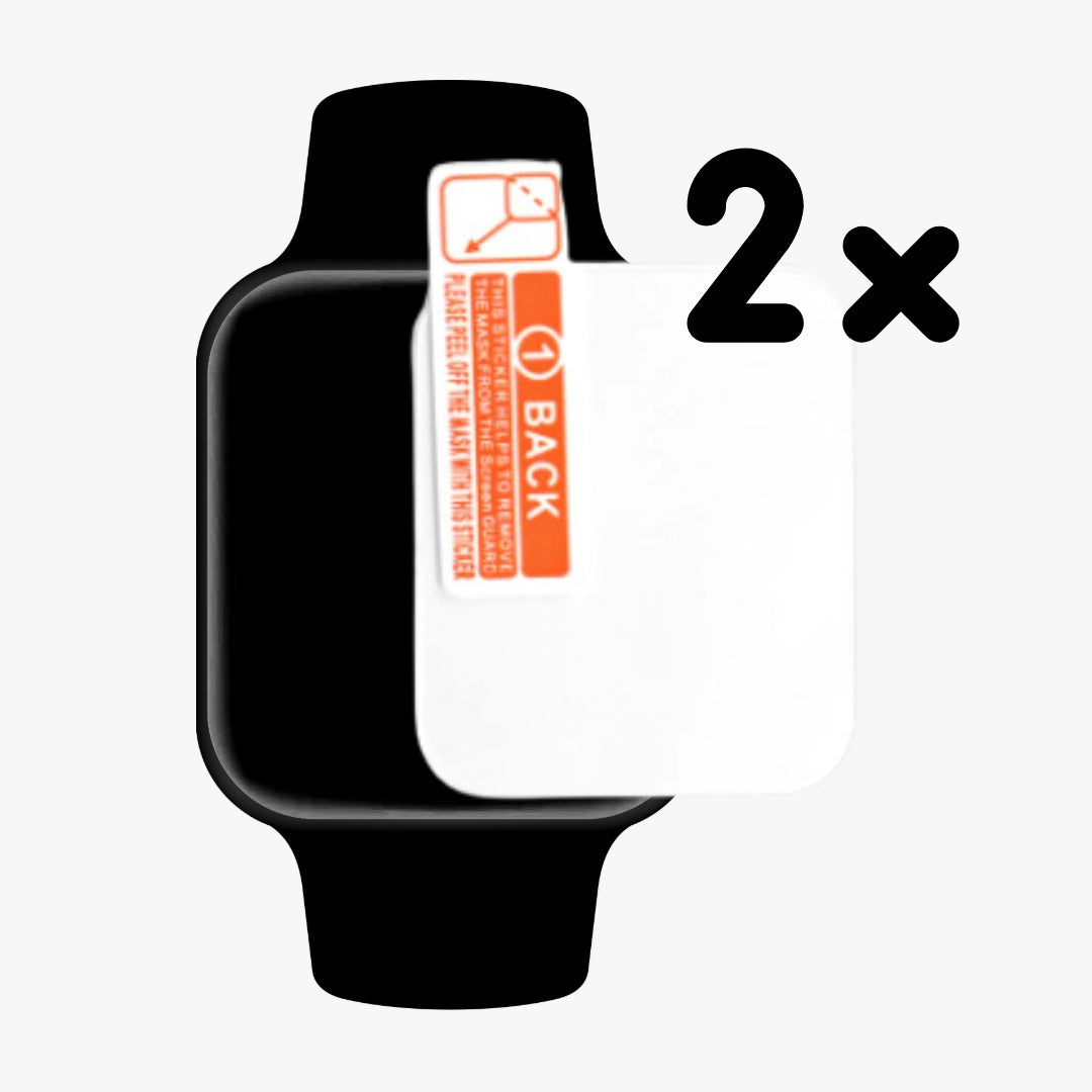 2x Gehärtete Schutzfolie für "FITWatch PRO 2"