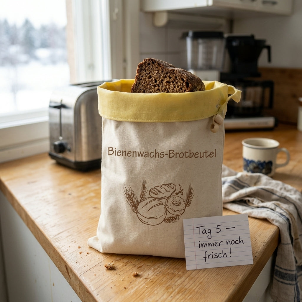 PRACTS Bienenwachs-Brotbeutel