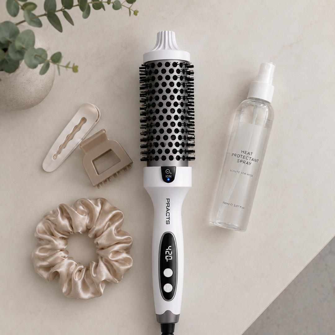 PRACTS Ionic Thermal Hair Brush-DE