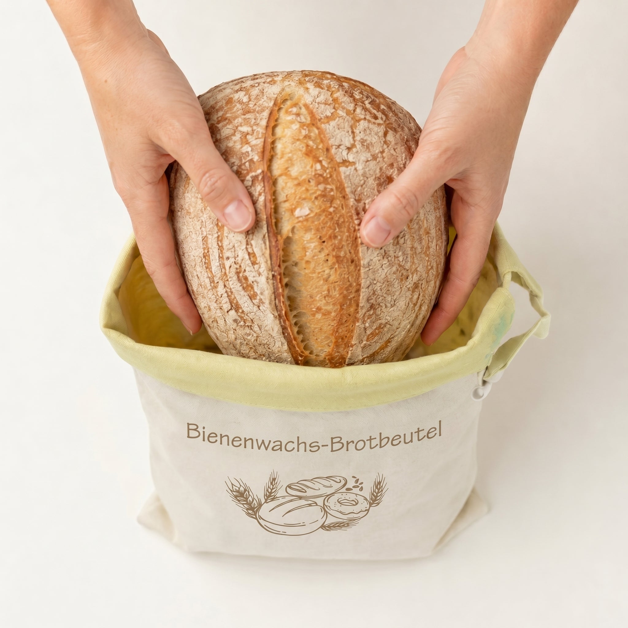 PRACTS Bienenwachs-Brotbeutel